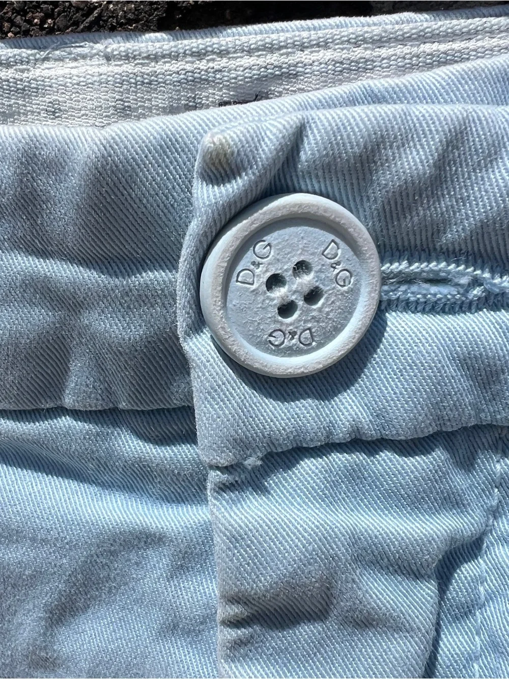 Dolce & Gabbana - Light Blue Men’s Casual Chino Pants - Italian size 48